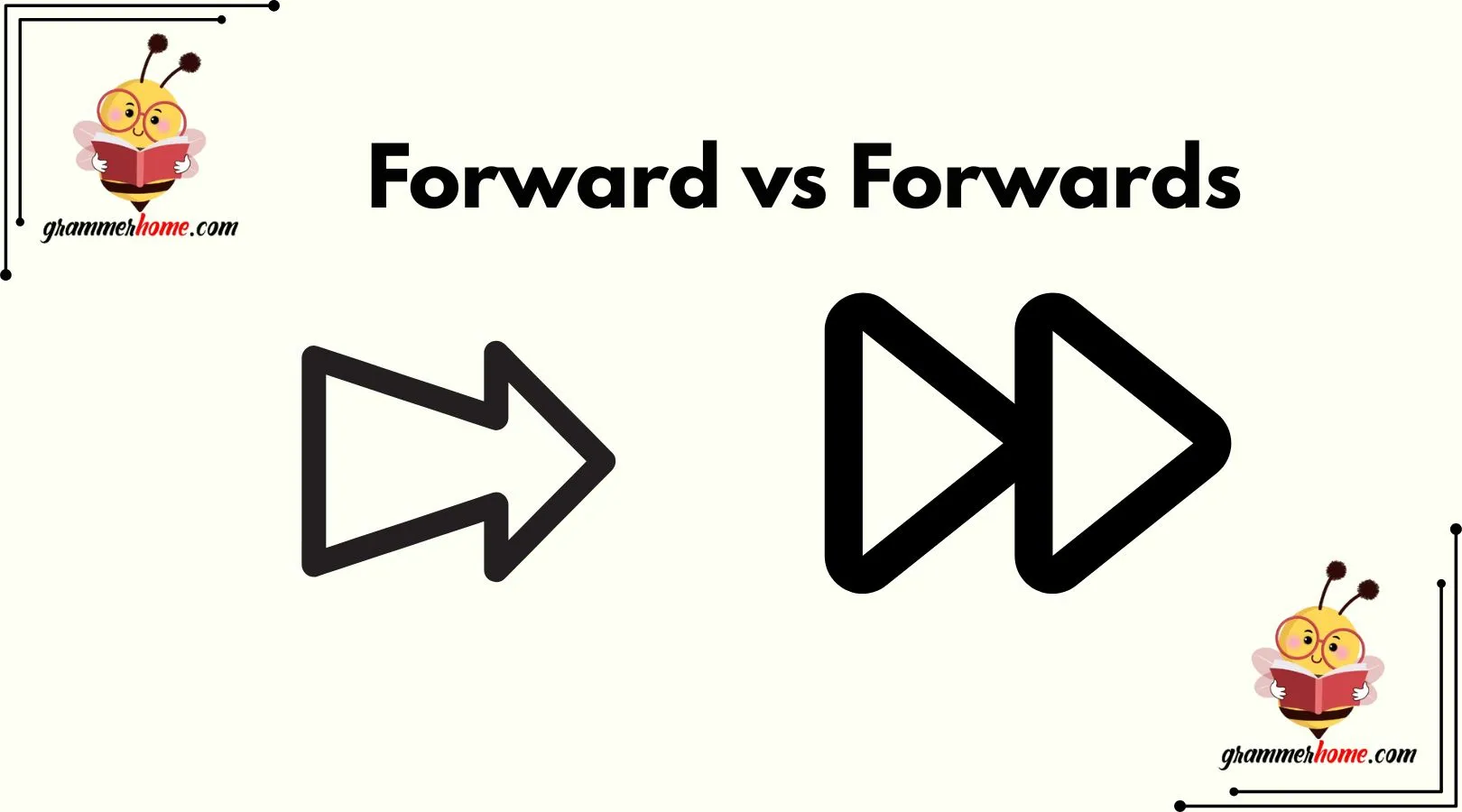 Forward vs Forwards