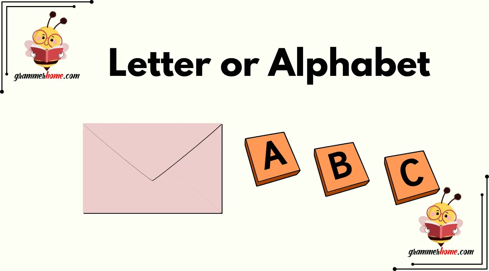 Letter or Alphabet