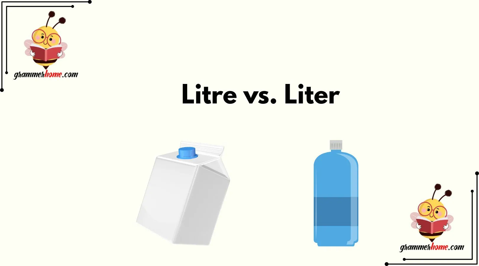 Litre vs. Liter