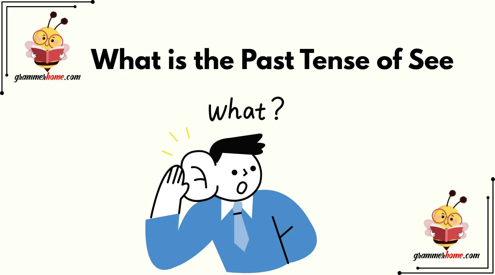 What is the Past Tense of See