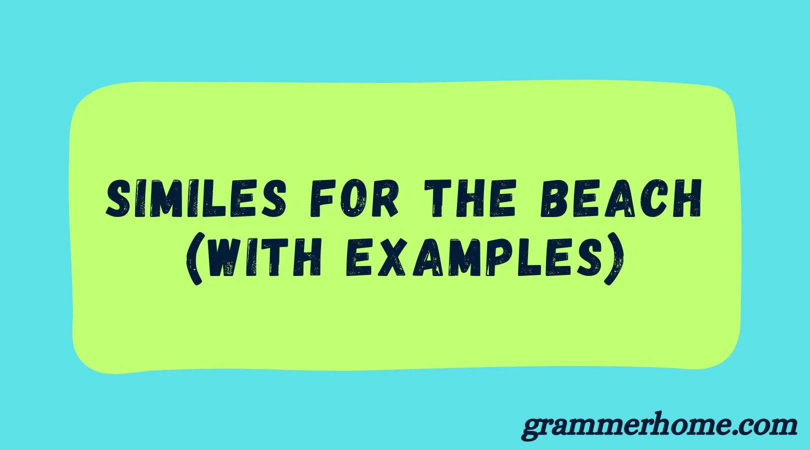 Similes for The Beach (With Examples)