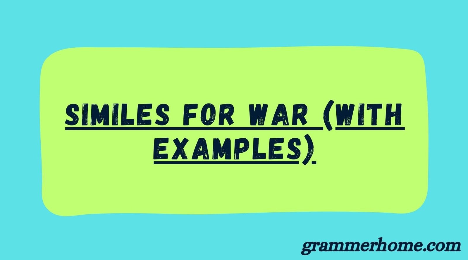 Similes for War (With Examples)